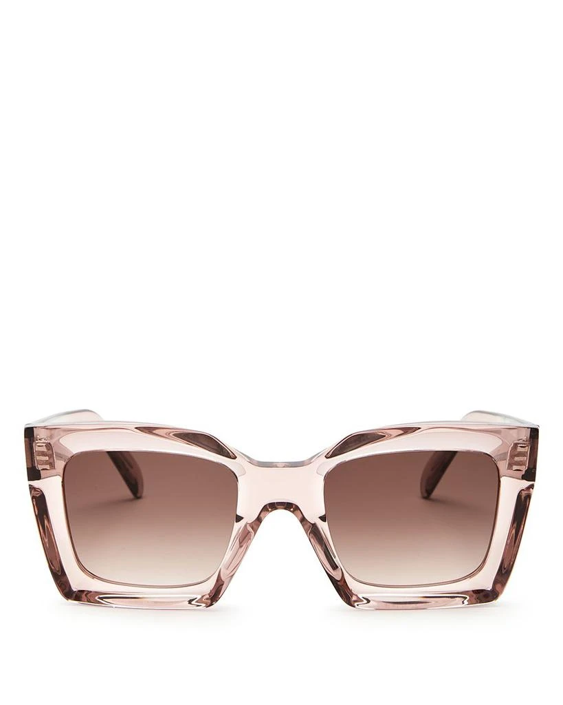 商品Celine|Women's Square Sunglasses, 51mm,价格¥3412,第3张图片详细描述