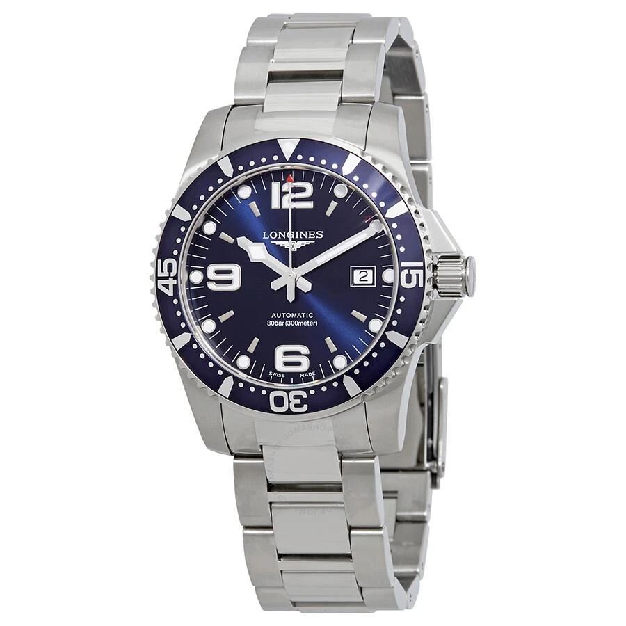 商品Longines|HydroConquest Automatic Blue Dial 41 mm Men's Watch L37424966,价格¥7074,第1张图片