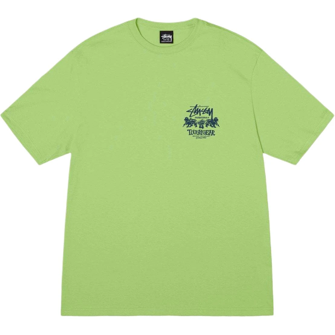 商品[国内直发] STUSSY|FW24 TOUGH GEAR INTERNATIONAL TEE logo印花宽松罗纹圆领短袖T恤 男女同款,价格¥737,第3张图片详细描述