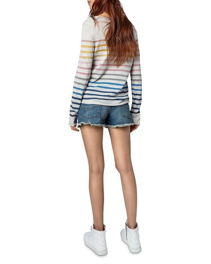 商品Zadig&Voltaire|Hila Striped Lurex Sweater,价格¥1109,第3张图片详细描述