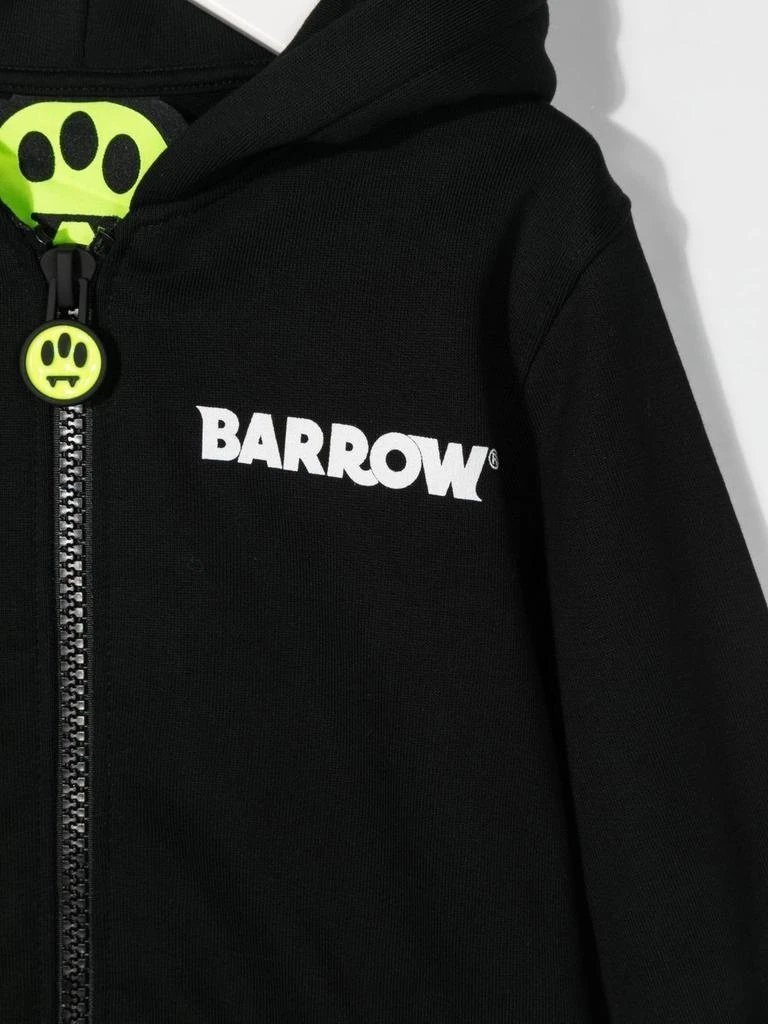 商品BARROW KIDS|Zippered hoodie with logo print,价格¥516,第3张图片详细描述