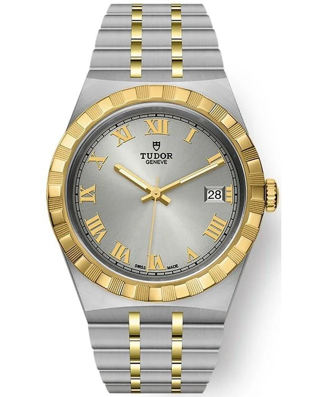 商品Tudor|Tudor Royal Silver Dial Stainless Steel Unisex Watch M28503-0001,价格¥29191,第1张图片