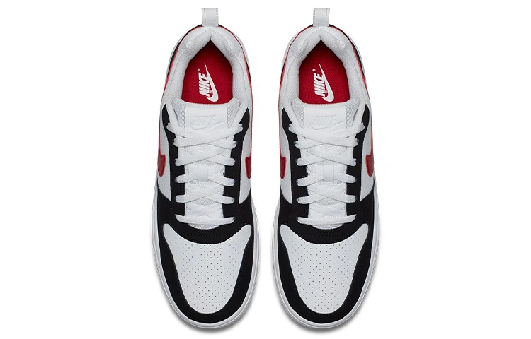 商品[国内直发] NIKE|Court Borough low 低帮 板鞋 男款 黑白红,价格¥407,第5张图片详细描述