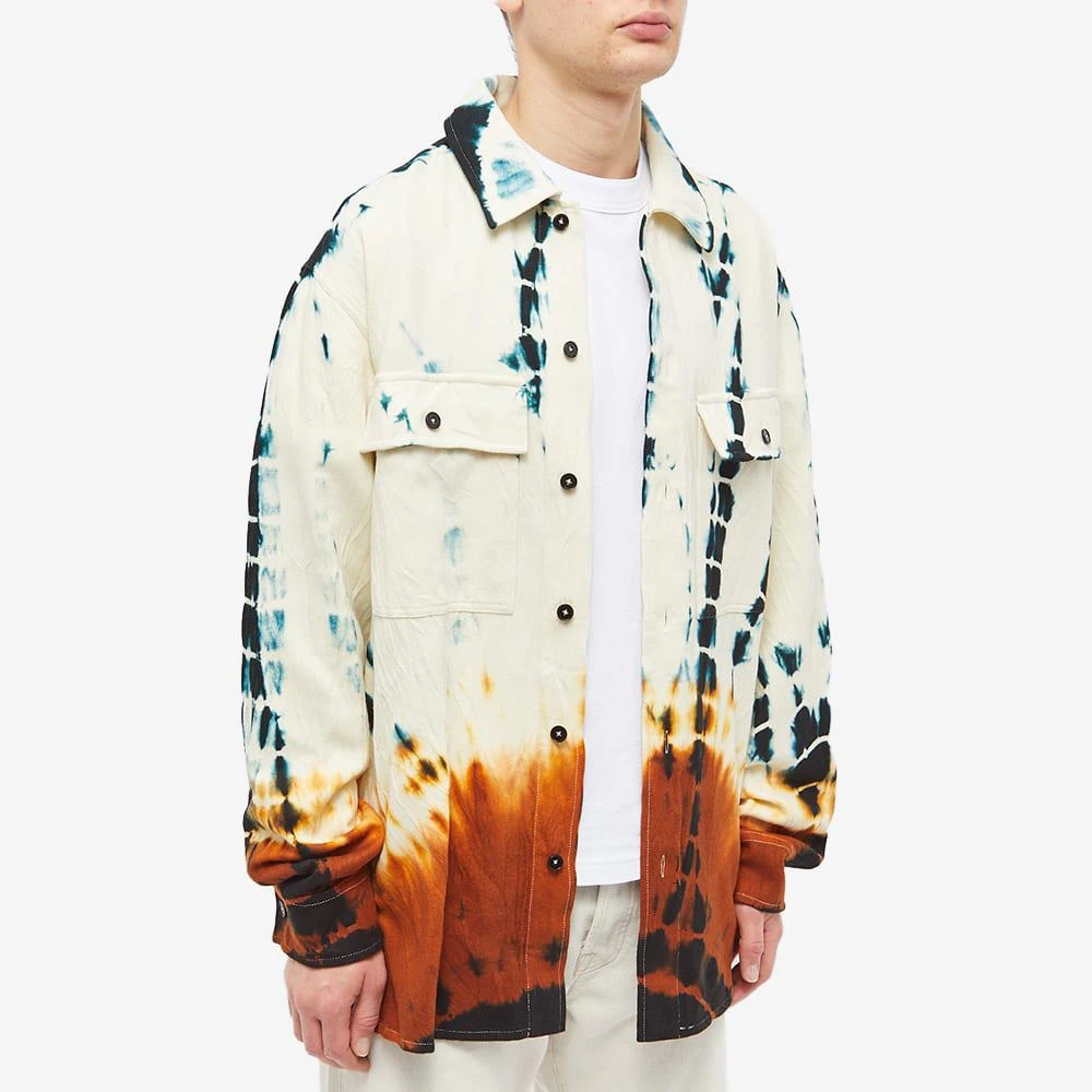 商品Jil Sander|Jil Sander Tie Dye Flannel Shirt,价格¥2233,第2张图片详细描述