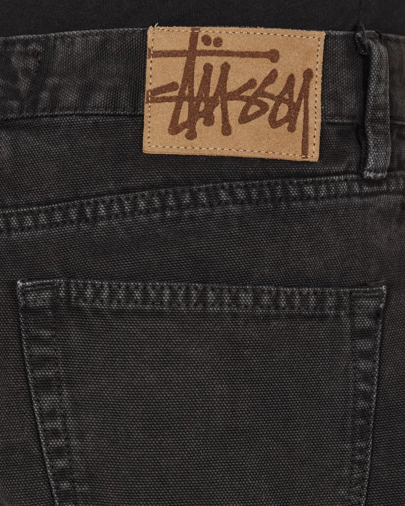 商品STUSSY|Washed Canvas Big OL' Shorts Black,价格¥387,第5张图片详细描述