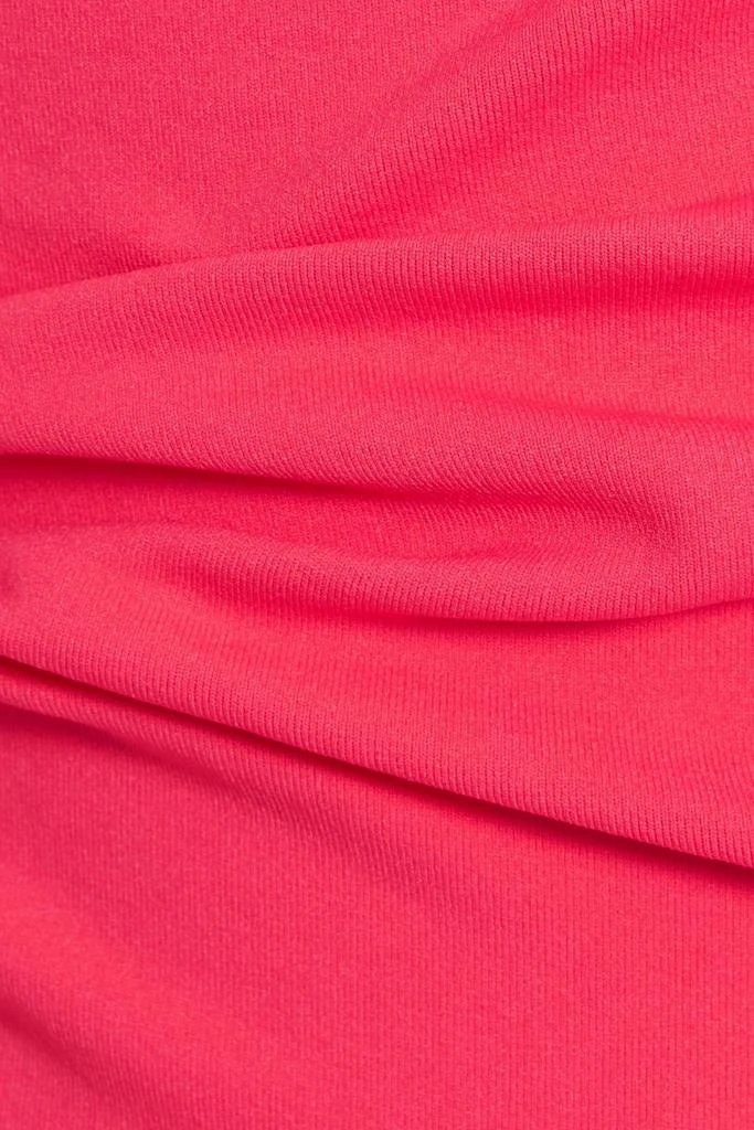 商品Helmut Lang|One-shoulder jersey dress,价格¥488,第4张图片详细描述