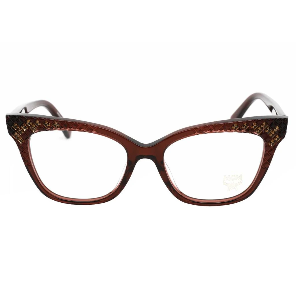 商品MCM|MCM Women's Eyeglasses - Red Cat Eye Acetate Frame Clear Demo Lens | MCM2720R 615,价格¥378,第2张图片详细描述