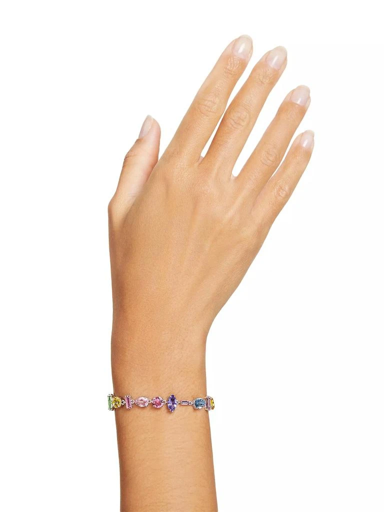 商品Swarovski|Gema Rhodium-Plated & Swarovski Crystal Bracelet,价格¥1714,第2张图片详细描述