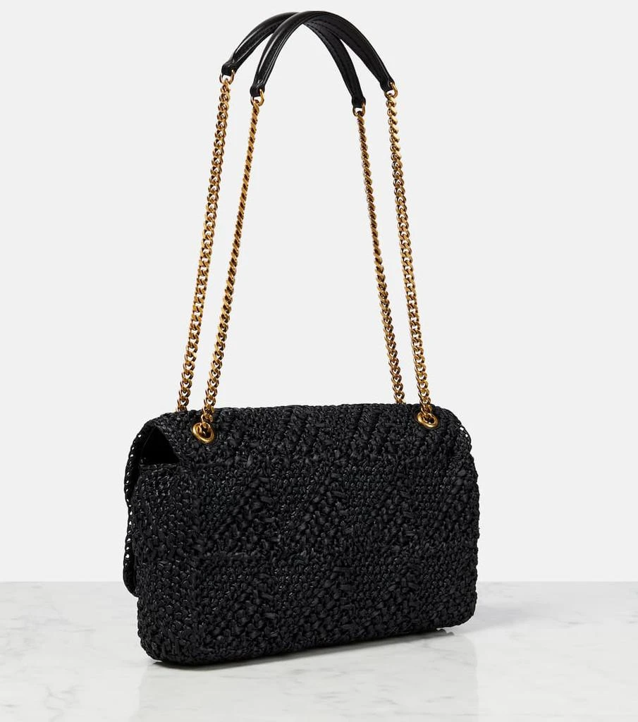 商品Yves Saint Laurent|Jamie Medium raffia shoulder bag,价格¥21831,第3张图片详细描述