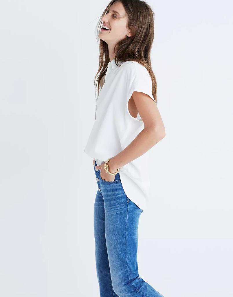商品Madewell|Central Shirt in Pure White,价格¥479,第4张图片详细描述