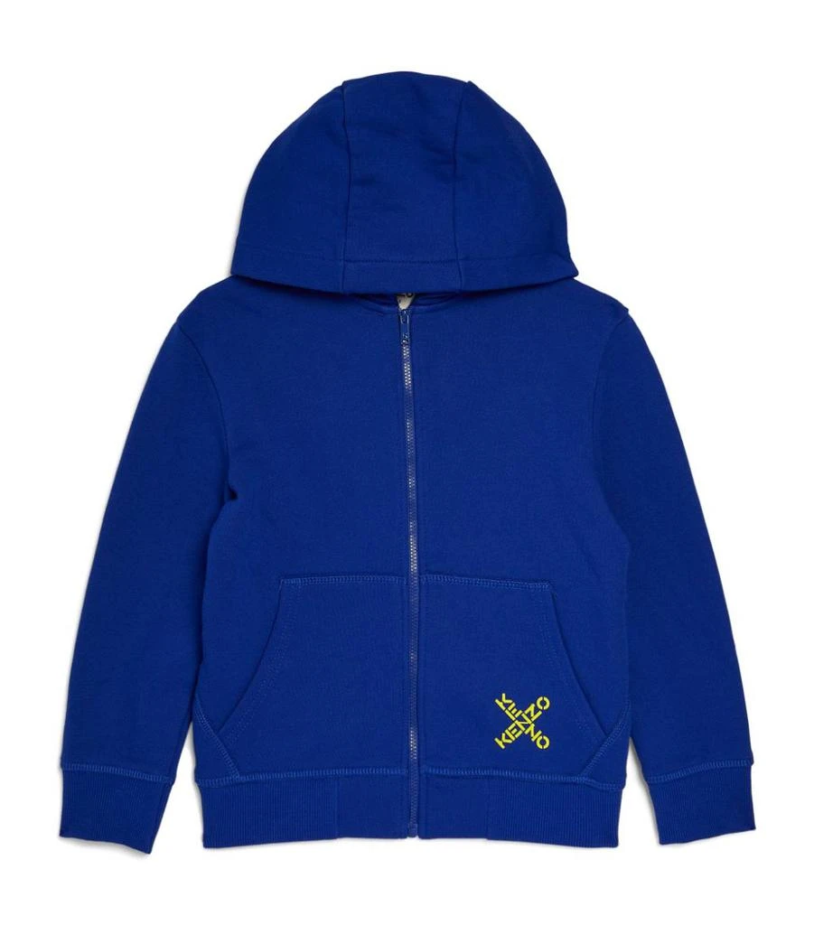 商品Kenzo|Little X Zip-Up Hoodie (2-12 Years),价格¥588,第1张图片