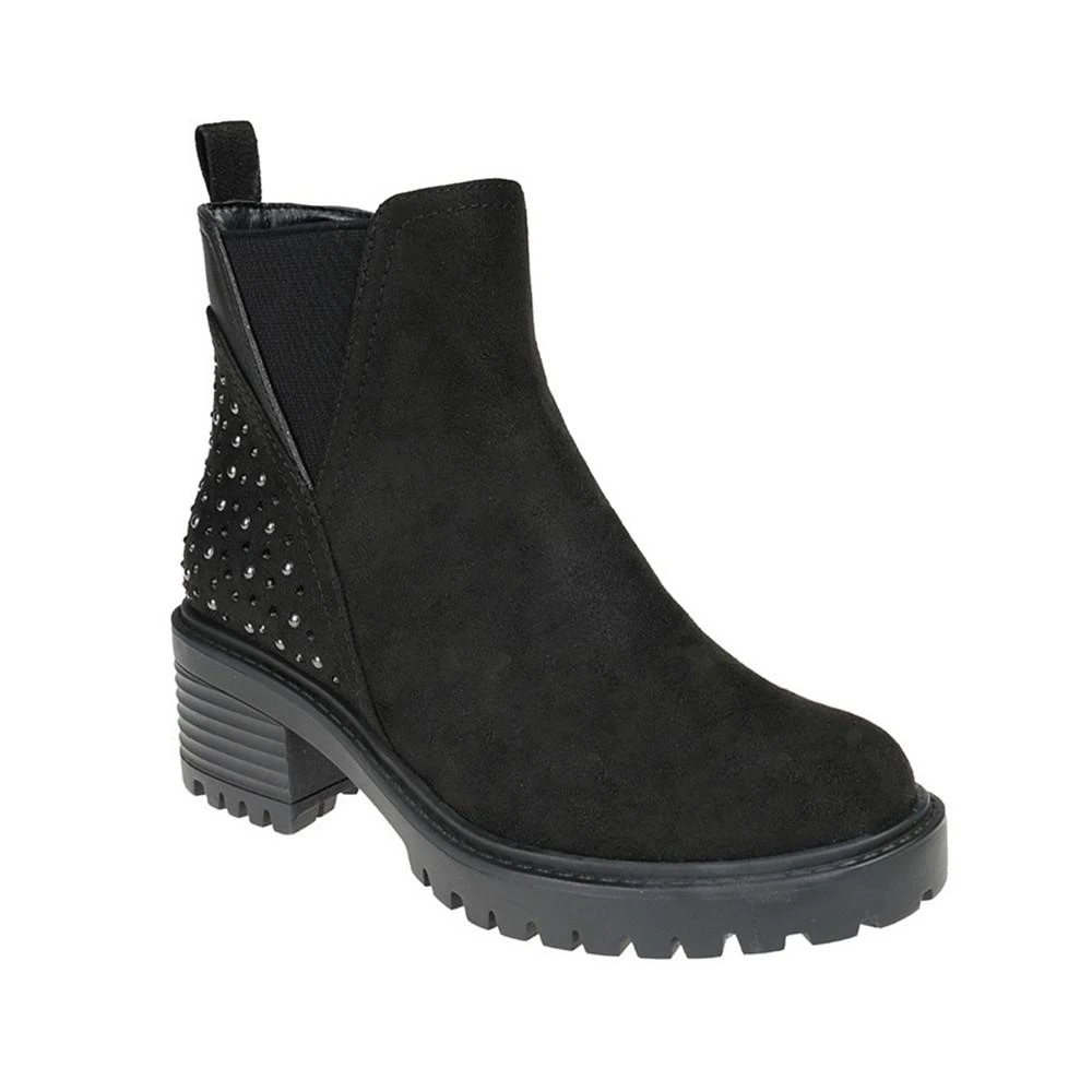 商品Vince Camuto|Little Girls Chelsea Casual Ankle Boots with Rhinestones and Studs,价格¥269,第1张图片