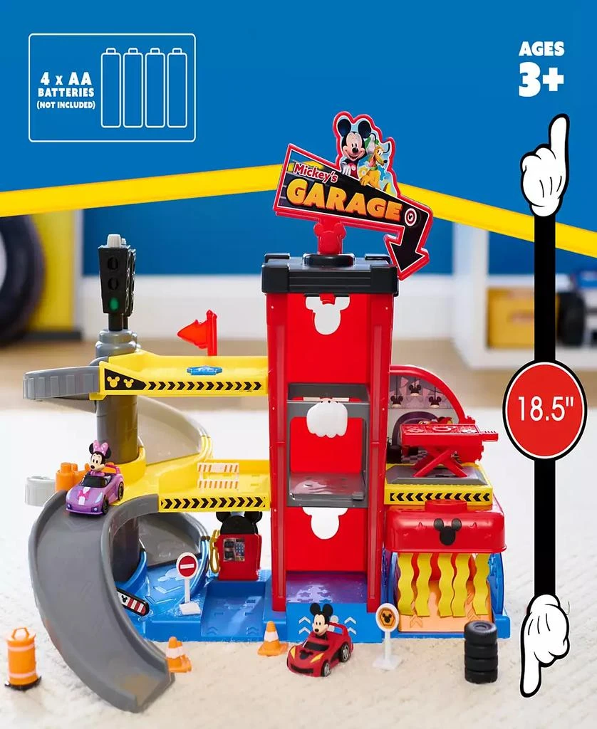 商品Mickey Mouse|Ready to Race Garage Vehicle Toy,价格¥337,第3张图片详细描述