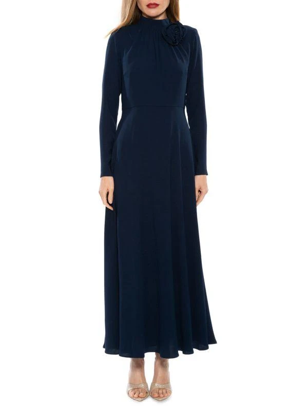 商品ALEXIA ADMOR|Shiloh Bow Maxi Dress,价格¥824,第1张图片