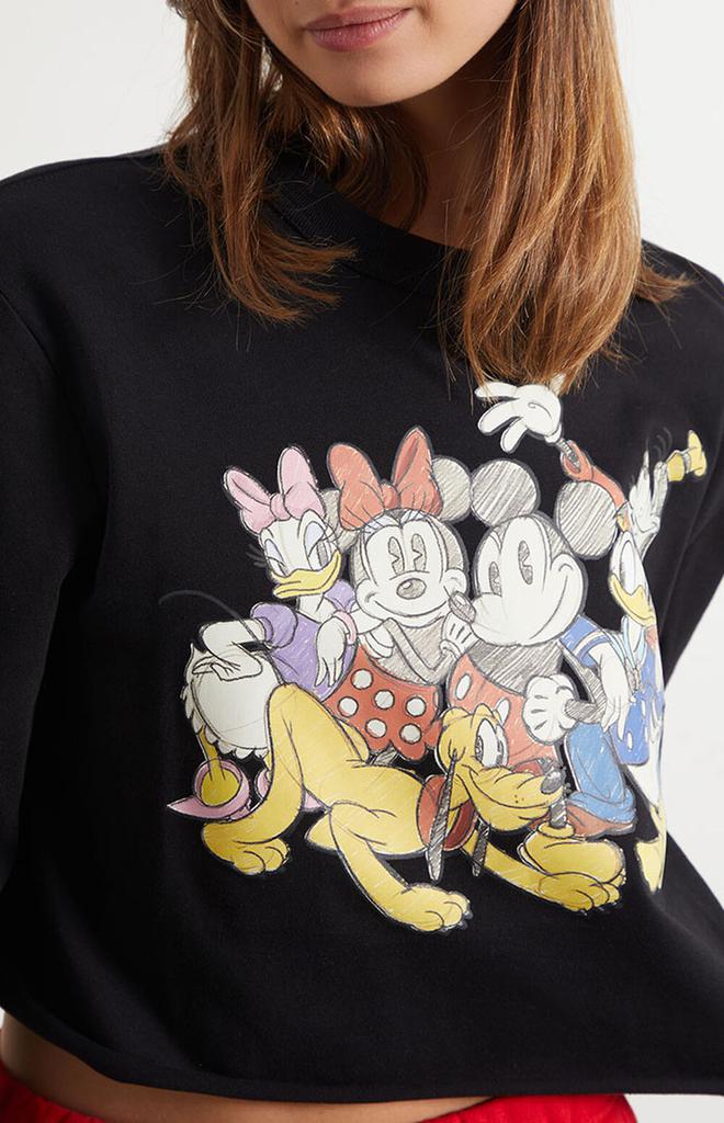 x Disney Long Sleeve Cropped T-Shirt商品第2张图片规格展示