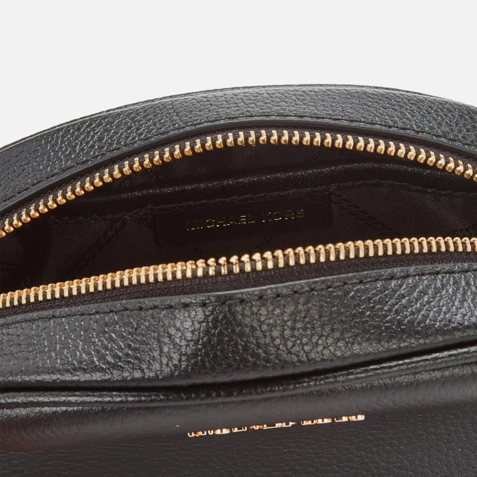 商品Michael Kors|MICHAEL Michael Kors Women's Jet Set Charm Oval Cmra Xbody Bag - Black,价格¥703,第5张图片详细描述