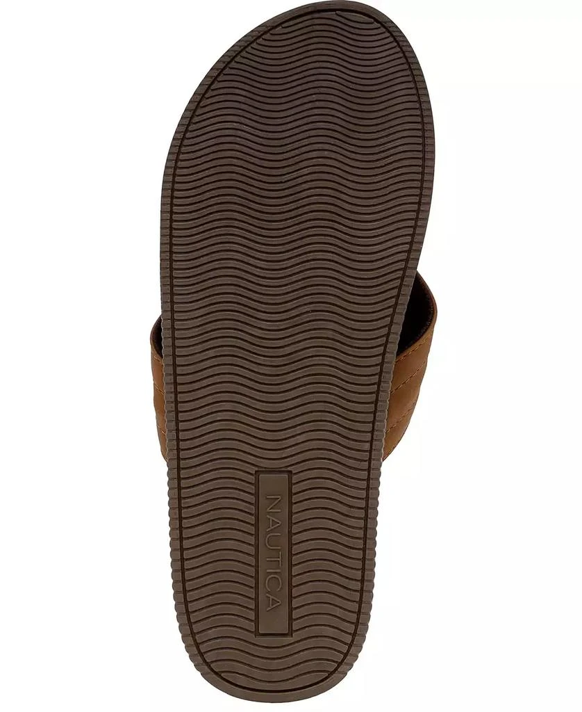 商品Nautica|Men's Clarkson 6 Thong Slide Flip Flops,价格¥297,第5张图片详细描述