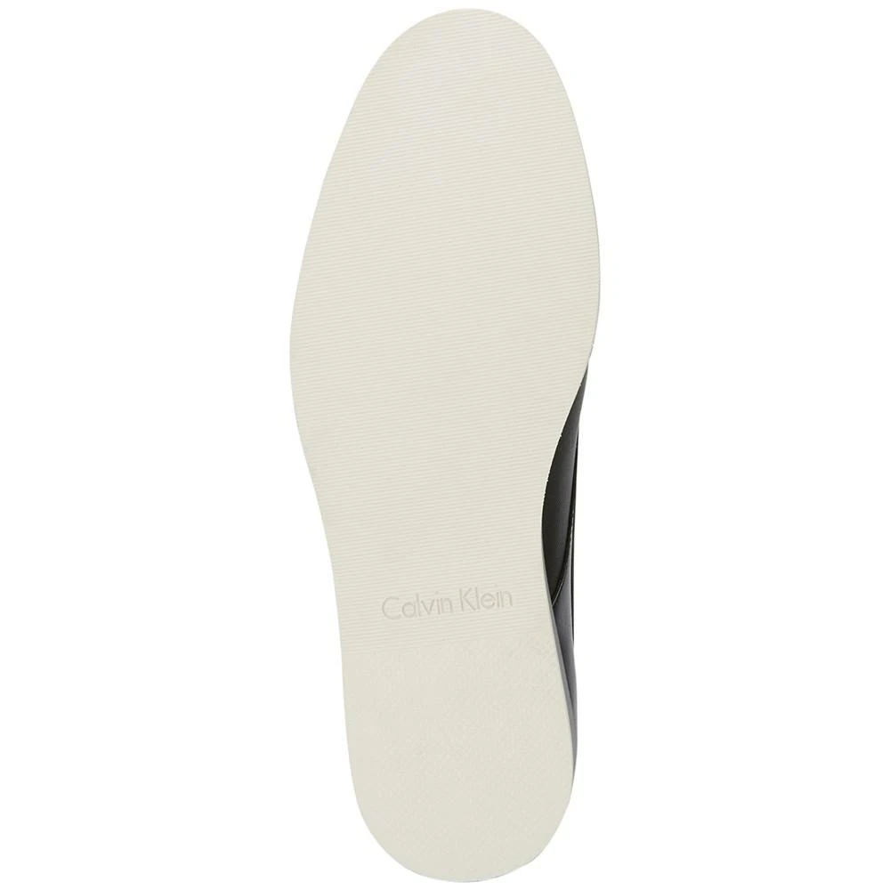 商品Calvin Klein|Men's Kellen Textured Leather Oxfords,价格¥313,第2张图片详细描述