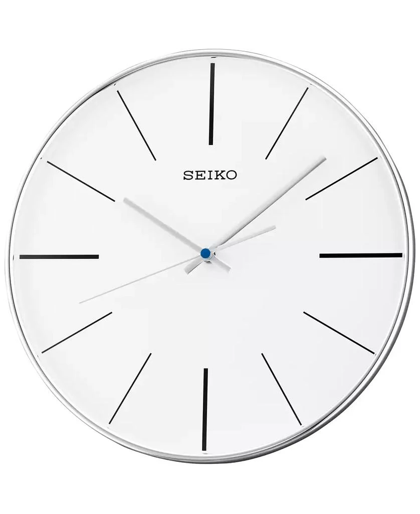 商品Seiko|Lenox White Wall Clock,价格¥536,第1张图片