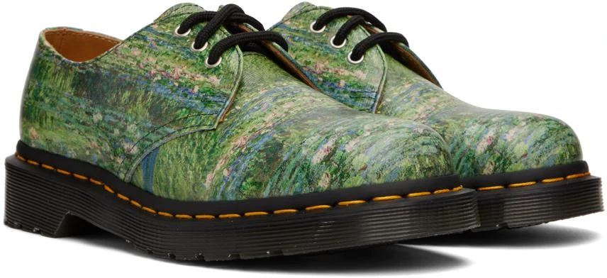商品Dr. Martens|Green The National Gallery Edition Monet 1461 Oxfords,价格¥617,第4张图片详细描述