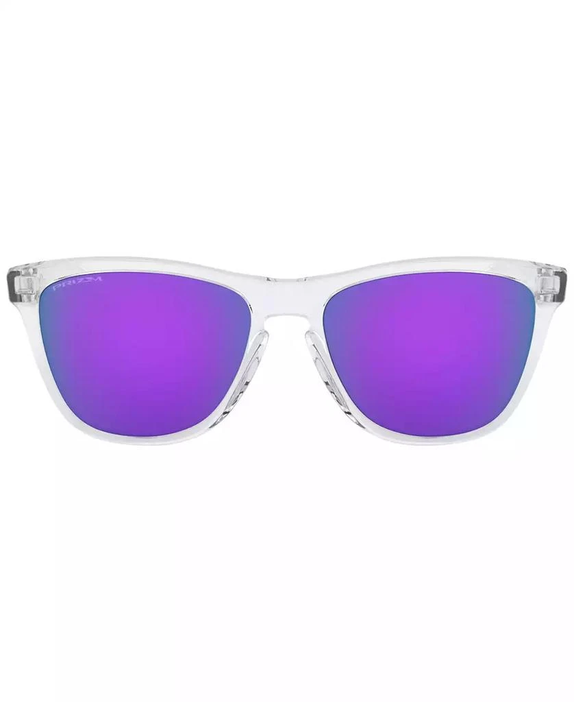 商品Oakley|Men's Low Bridge Fit Sunglasses, OO9245 Frogskins 54,价格¥1189,第2张图片详细描述