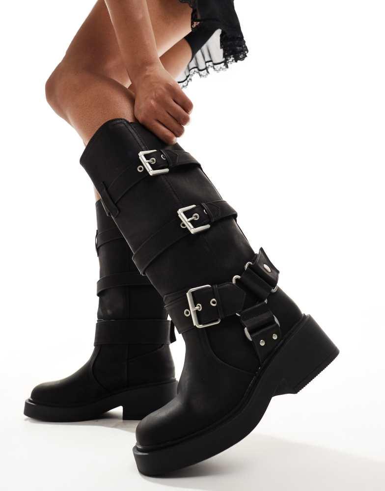 XCEL フルスーツ ブラック/カーキ 膝パッド付き Tactical Performance Men's Hawk 8 in Composite Toe Work