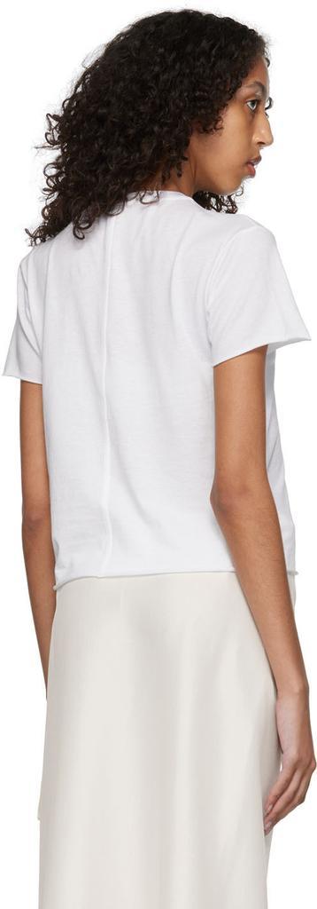 商品The Row|White Organic Cotton T-Shirt,价格¥2411,第5张图片详细描述
