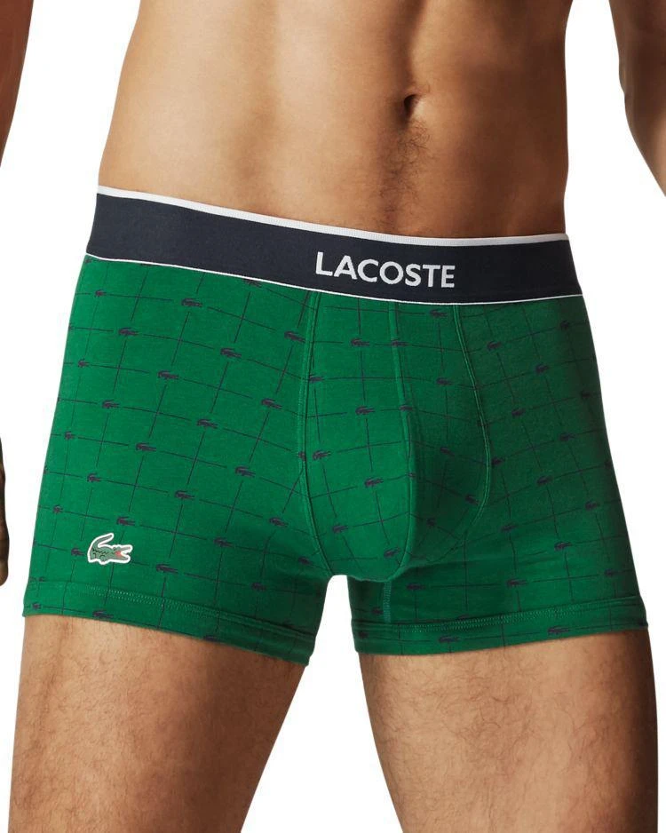 商品Lacoste|Stretch Cotton Trunks - Pack of 3,价格¥191,第1张图片