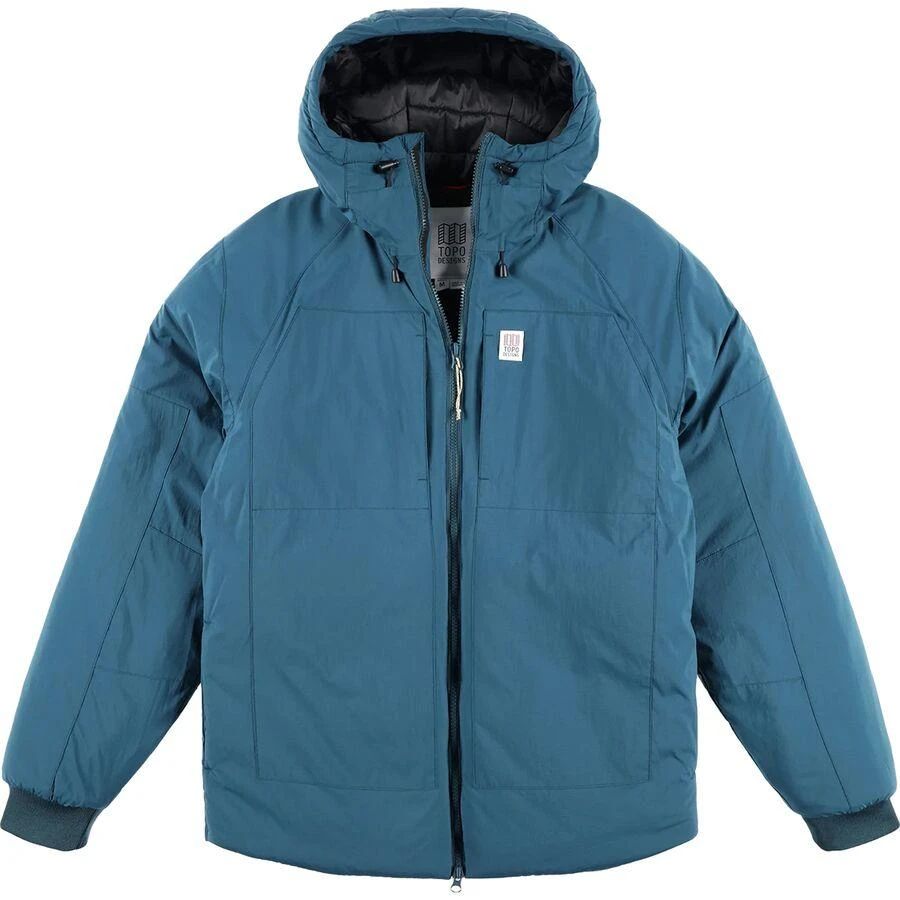 商品Topo Designs|Mountain Puffer Hoodie - Men's,价格¥828,第1张图片