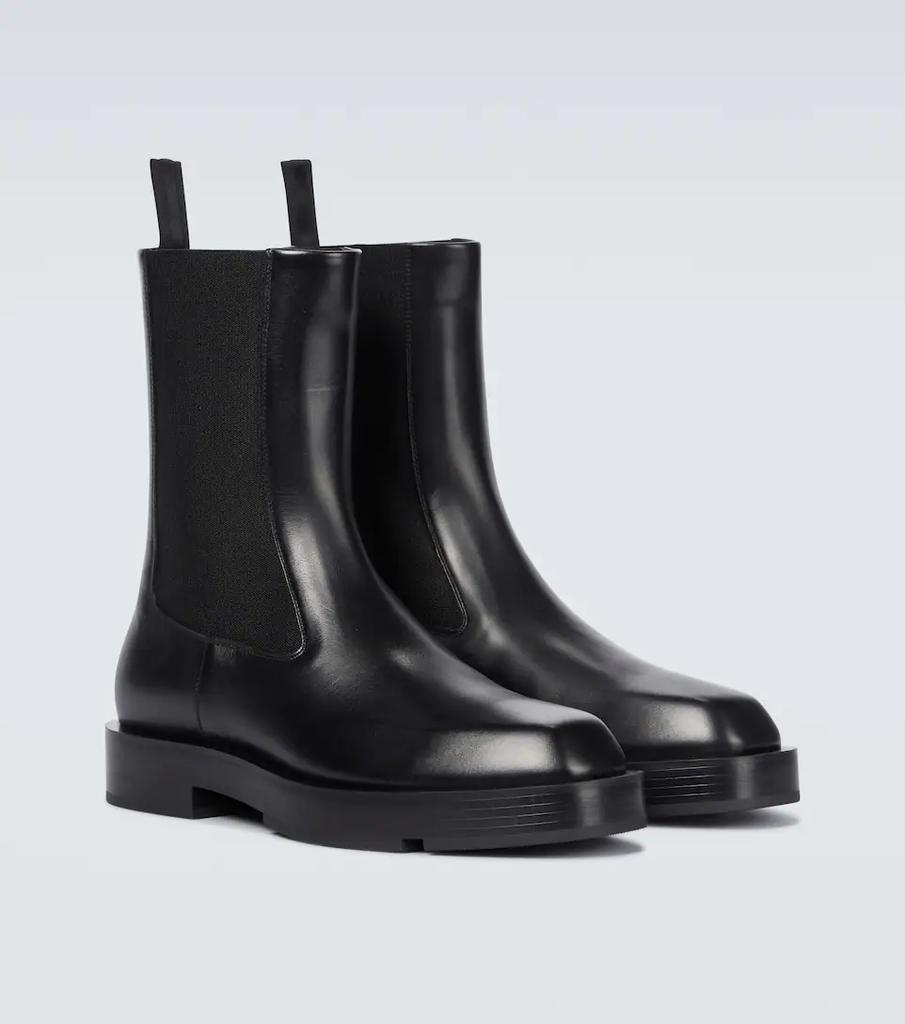 商品Givenchy|Squared box leather Chelsea boots,价格¥8179,第7张图片详细描述