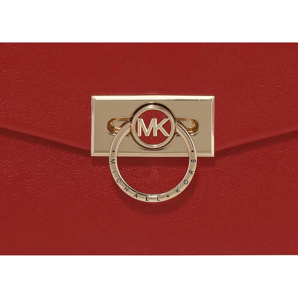 商品Michael Kors|Red Ladies Hendrix Medium Leather Messenger Bag,价格¥755,第2张图片详细描述