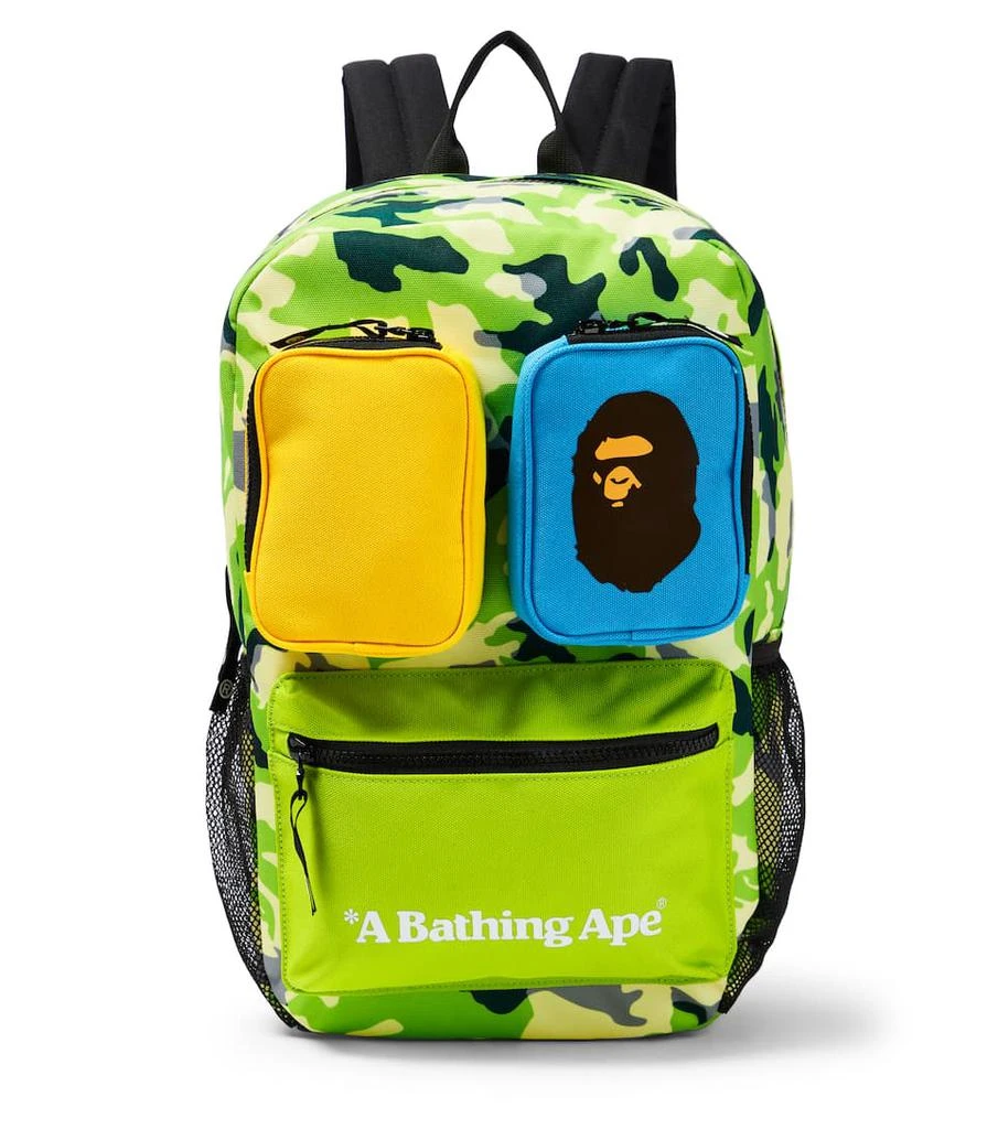 商品BAPE Kids|迷彩印花双肩包,价格¥1826,第1张图片