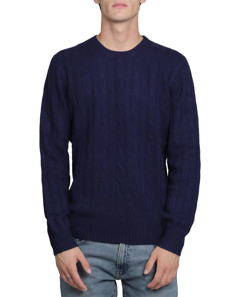 商品Ralph Lauren|Polo Ralph Lauren Dark Blue Crewneck Sweater,价格¥3587,第1张图片