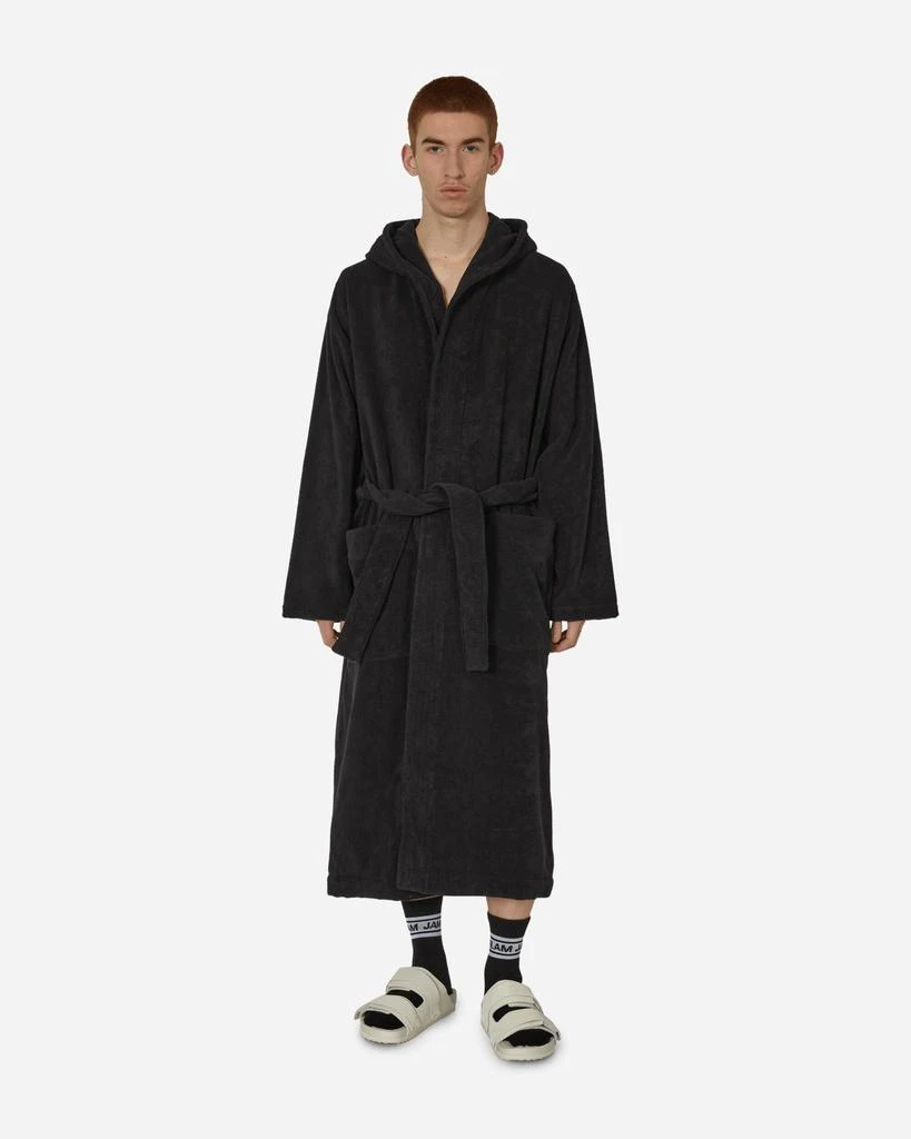 商品Tekla|Hooded Bathrobe Black,价格¥850,第1张图片