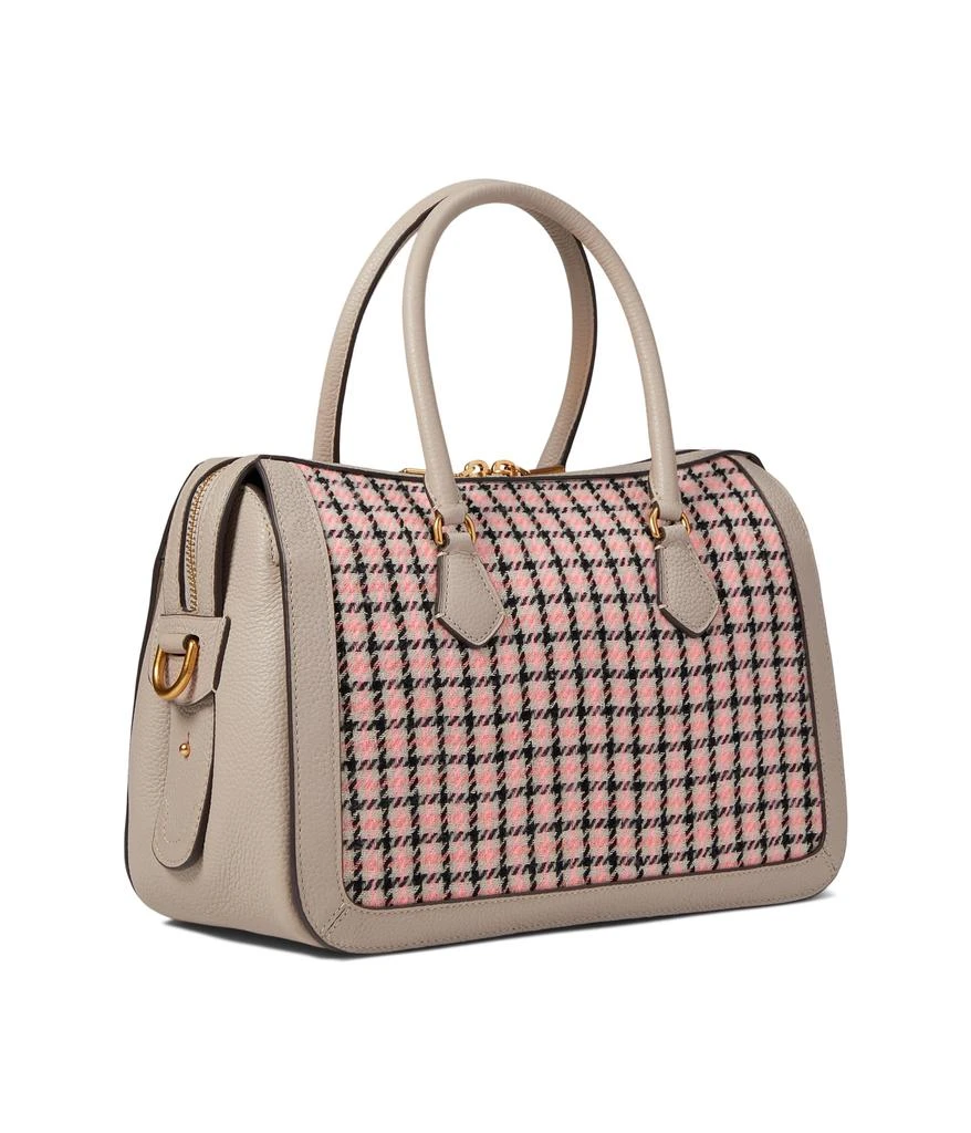 商品Kate Spade|Gramercy Racing Stripe Plaid Twill Fabric Medium Satchel,价格¥1612,第2张图片详细描述