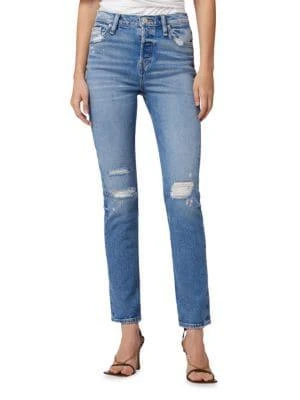 商品Hudson|Holly High Rise Straight Leg Denim Jeans,价格¥712,第1张图片