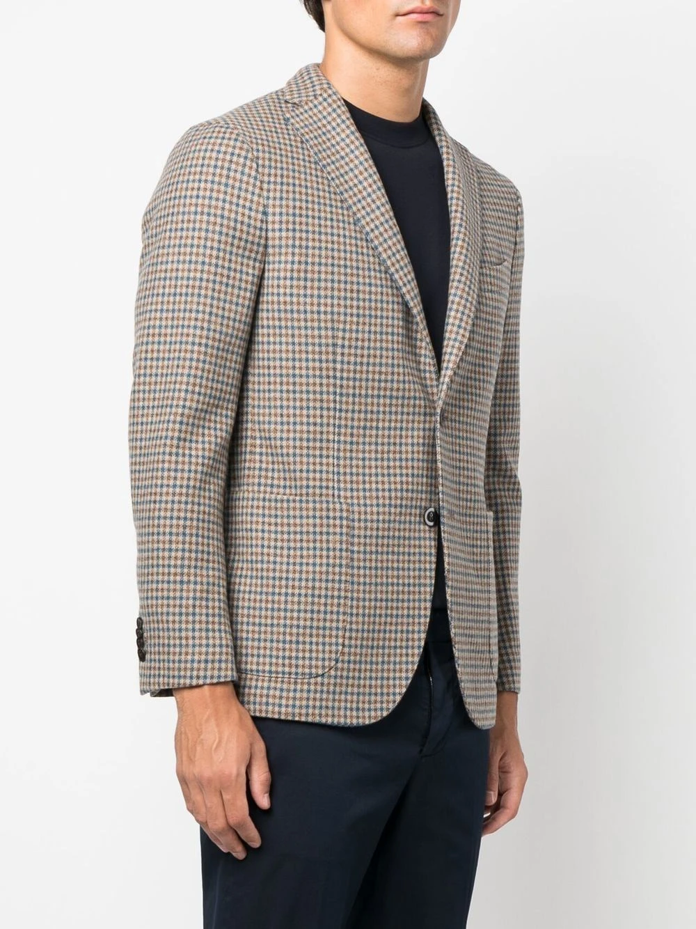 商品【商品预售7天】 BOGLIOLI|BOGLIOLI 男士西服 N1302EFB2016291 米白色,价格¥3432,第6张图片详细描述