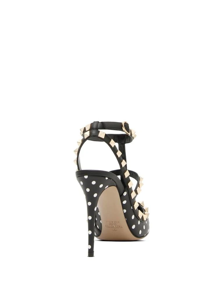 商品Valentino|Rockstud Polka 铆钉尖头高跟凉鞋,价格¥3128,第3张图片详细描述