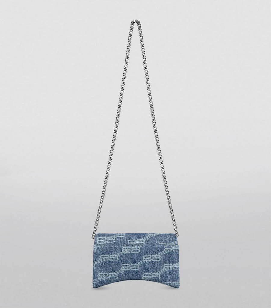 商品Balenciaga|Leather Hourglass Chain Wallet,价格¥8039,第3张图片详细描述