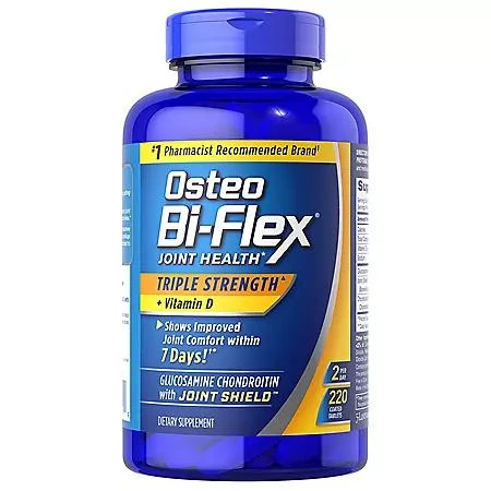 商品Osteo Bi-Flex|Osteo Bi-Flex Triple Strength with Vitamin D 220 ct.,价格¥255,第1张图片