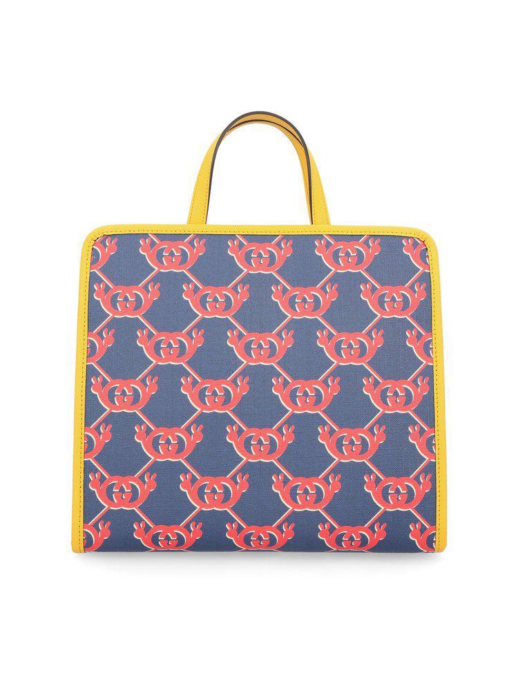 商品Gucci|Gucci Kids All-Over Logo Printed Tote Bag,价格¥3154,第1张图片