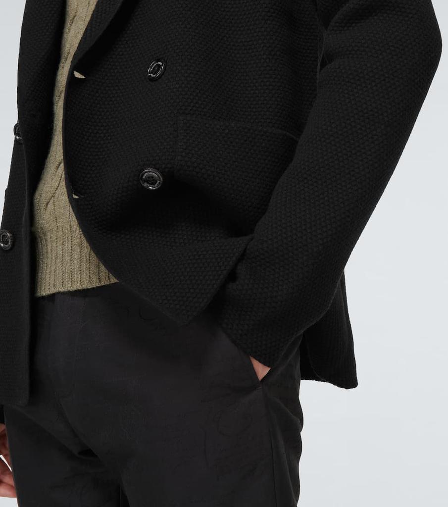 商品Ralph Lauren|Double-breasted wool-blend blazer,价格¥6474,第7张图片详细描述