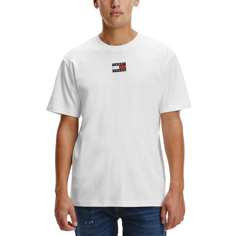 商品Tommy Hilfiger|Men's Tommy Badge Embroidered Logo T-shirt,价格¥114,第1张图片