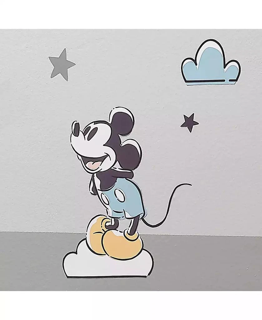 商品Lambs & Ivy|Disney Baby Moonlight Mickey Mouse Blue/Black Wall Decals/Stickers,价格¥149,第3张图片详细描述