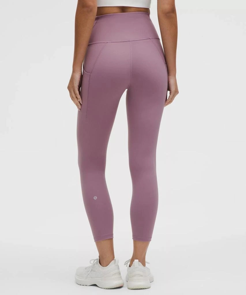 商品Lululemon|Wunder Train High-Rise Crop with Pockets 23",价格¥733,第3张图片详细描述