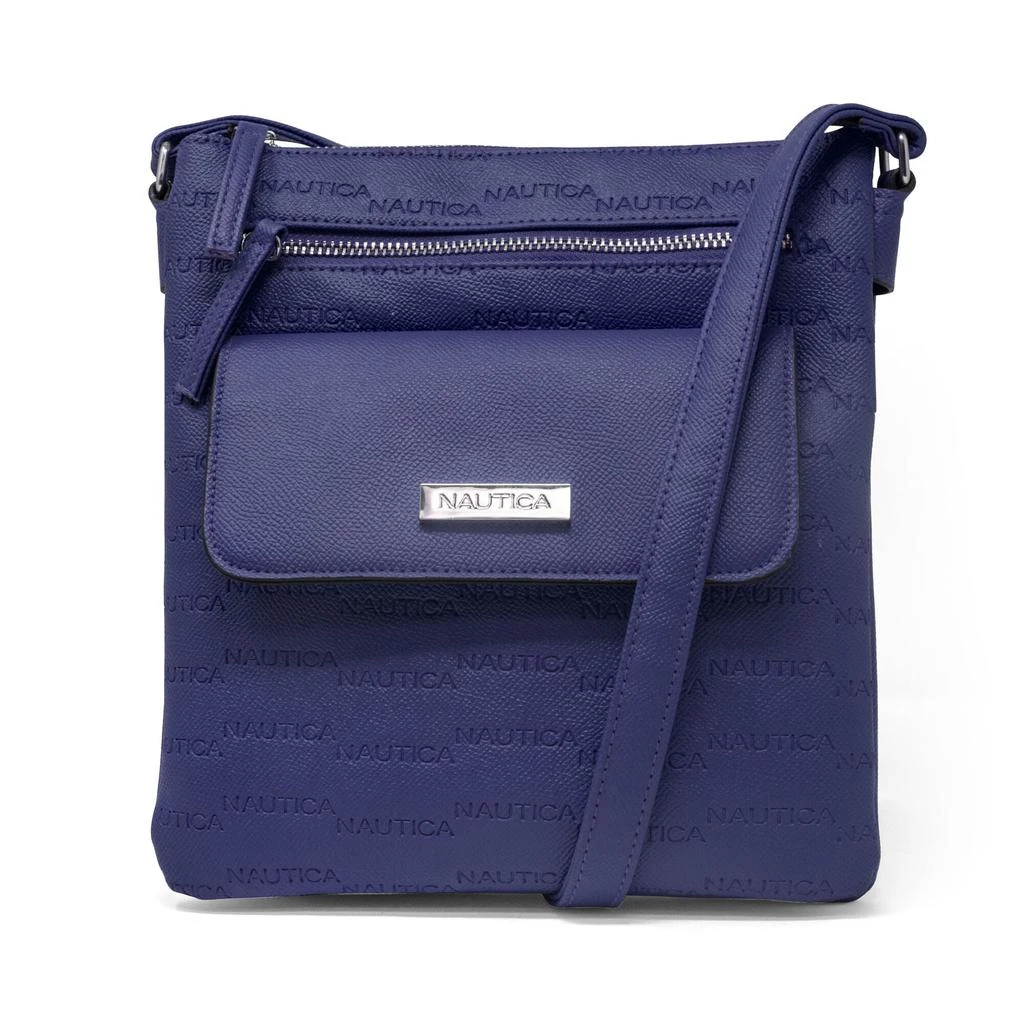 商品Nautica|Key Largo Canvas Crossbody Bag,价格¥166,第2张图片详细描述