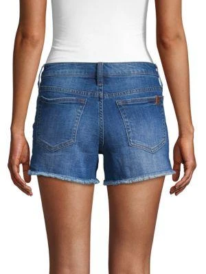 商品Joe's Jeans|Janessa Mid-Rise Cut-Off Denim Shorts,价格¥263,第2张图片详细描述