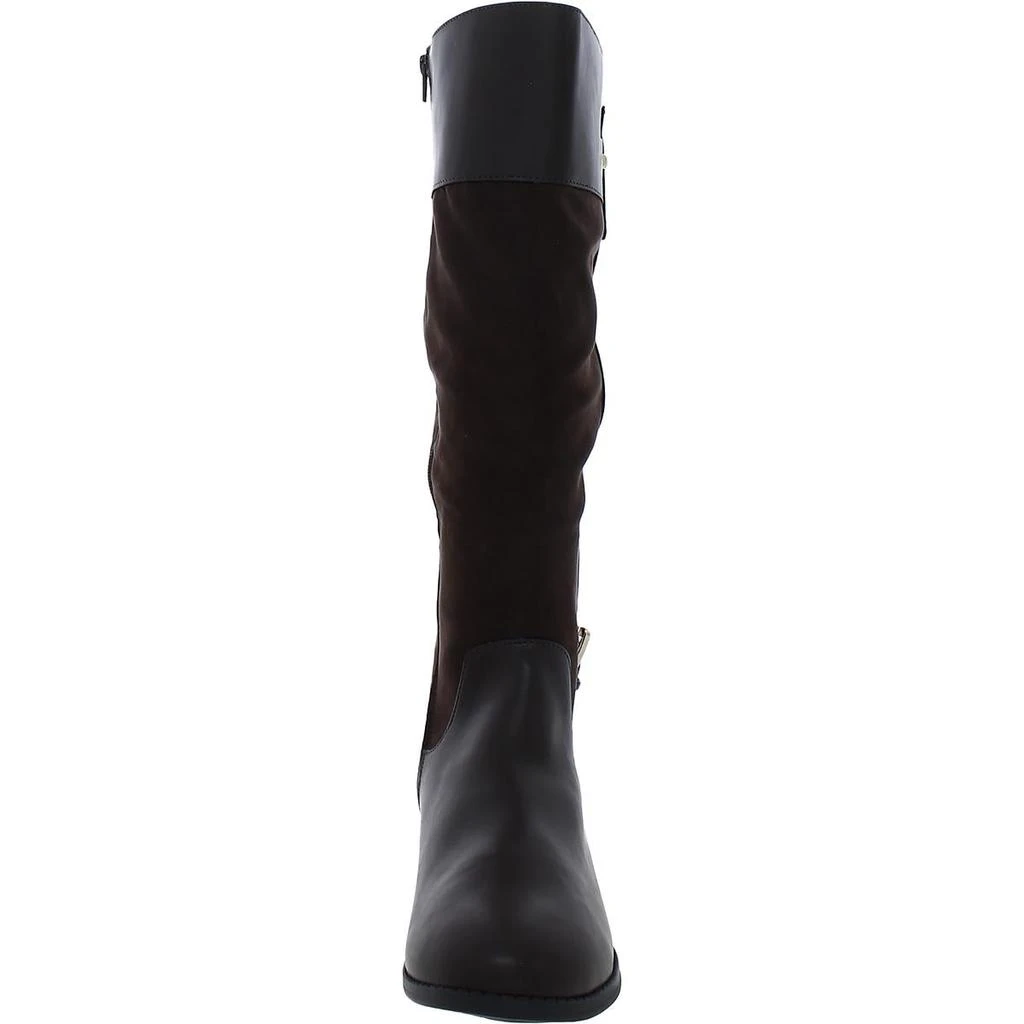 Karen Scott Womens Deliee 2 Faux Leather Riding Boots 商品