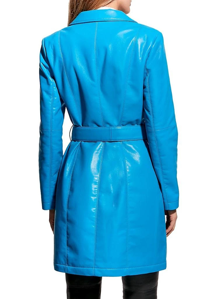 Crawford Recycled Leather Trench Coat 商品