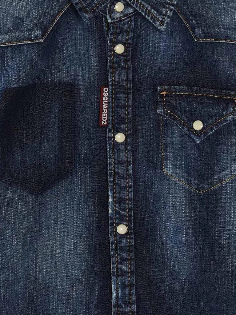 商品DSQUARED2|Denim Shirt,价格¥937,第3张图片详细描述